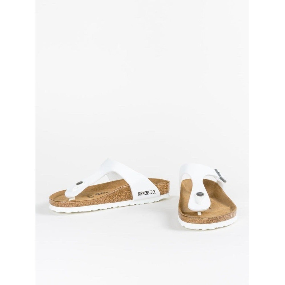 Birkenstock Gizeh BS White Men's EU 43/US 10 Regular Birko-Flor Sandals - Picture 6 of 6